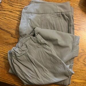 Athleta gray joggers-size 14